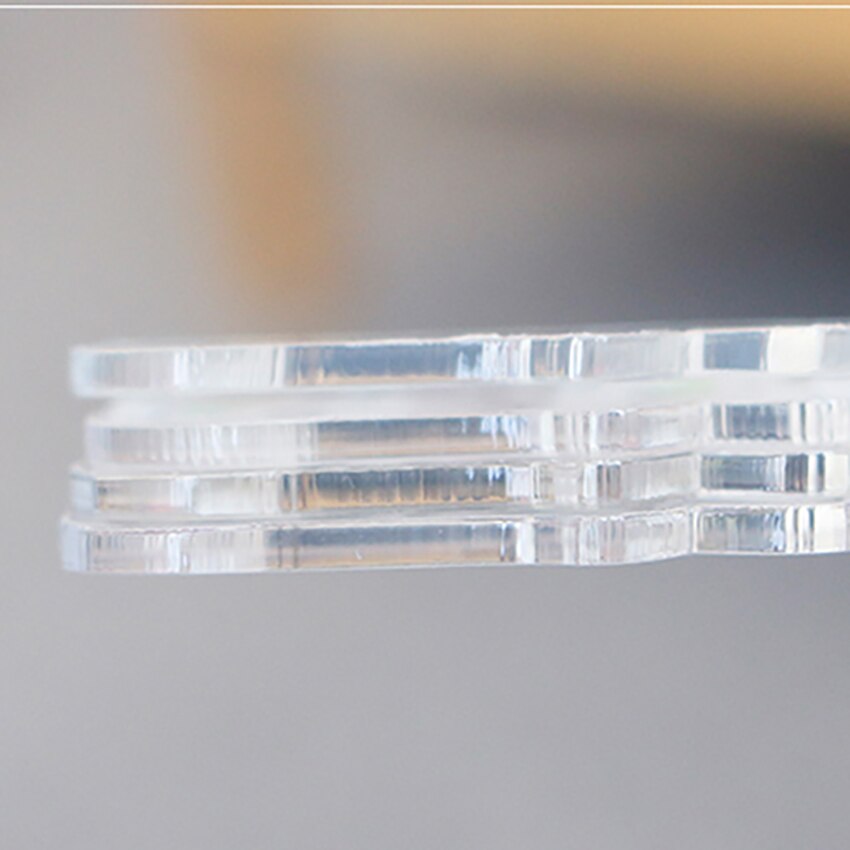 15cm Acrylic Straight Ruler Cartoon Measuring Rulers Students Stationery Cute Cat Rabbit Shape Clear Scale Transparent Ruler