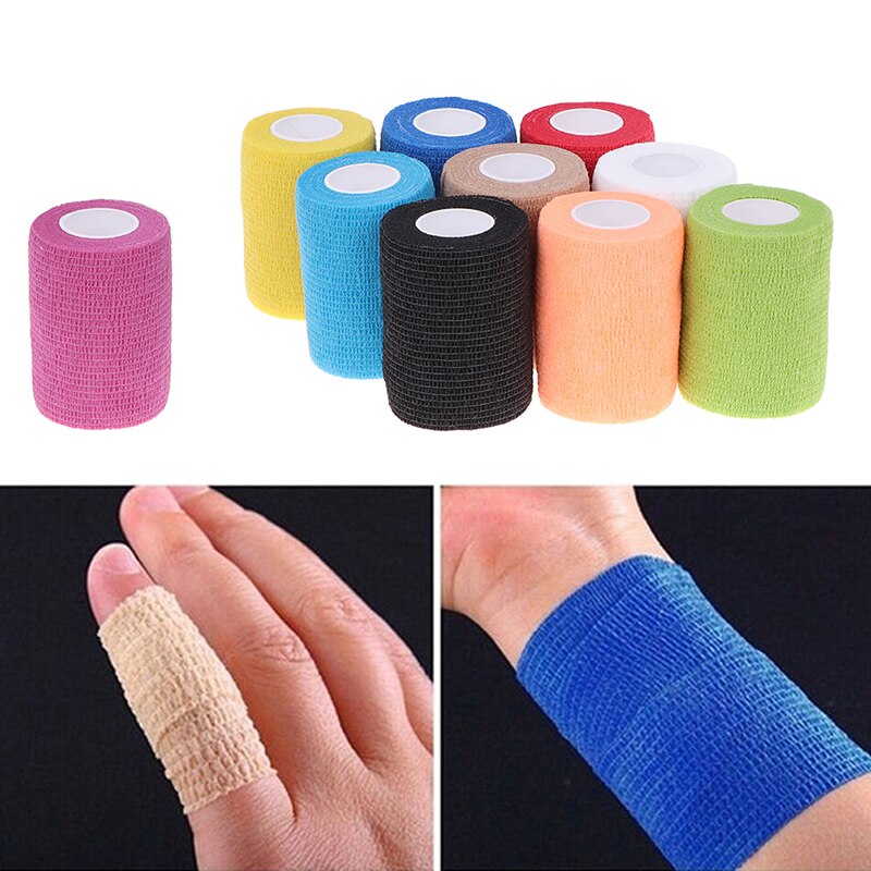 7.5 cm * 4.5 m ! sports elastoplast stærk elastisk sport tape selvklæbende selvklæbende tape sammenhængende bandage tape