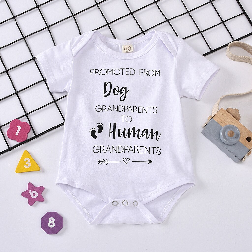 Newborn Infant Romper Baby Girls Boys Classic Print Bodysuit Casual Clothes Toddler Newborn Outfits Jumpsuit Clothing One-Pieces