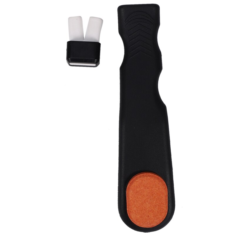 Hg-ishockeyskridsko handhållen slipare bryne hockeyskridskoåkning slipa bladkanter keramisk stav för skridskor