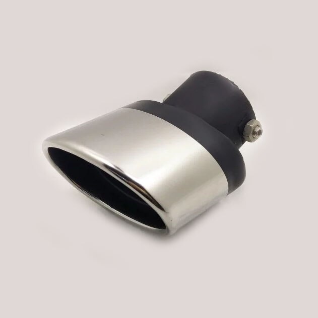Car muffler exterior end pipe dedicate exhaust tip tail outlet ornament vent 1pcs For Peugeot: A0092CSa63