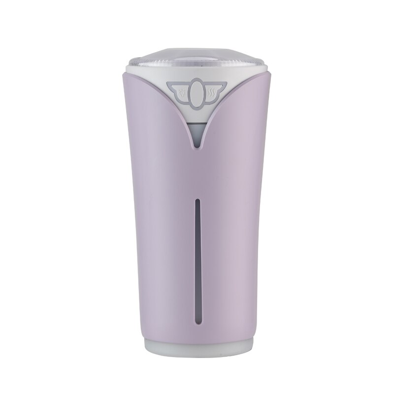Humidificateur coloré USB | Mini diffuseur d'huiles essentielles, purificateur d'air, pour voiture, bureau et maison: Purple