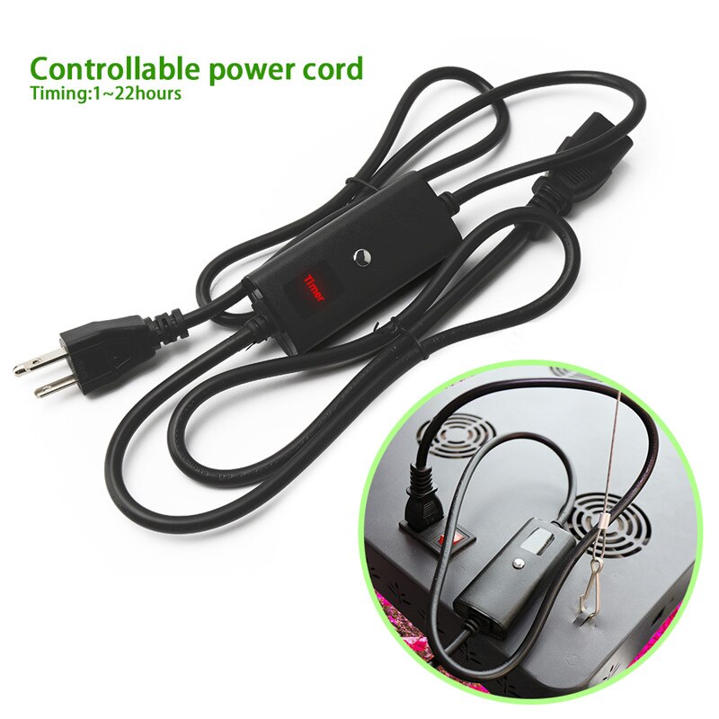 Smart Timing Power Cord 1.7M US Power Extension Cable Plug Standard Power Extension Cord