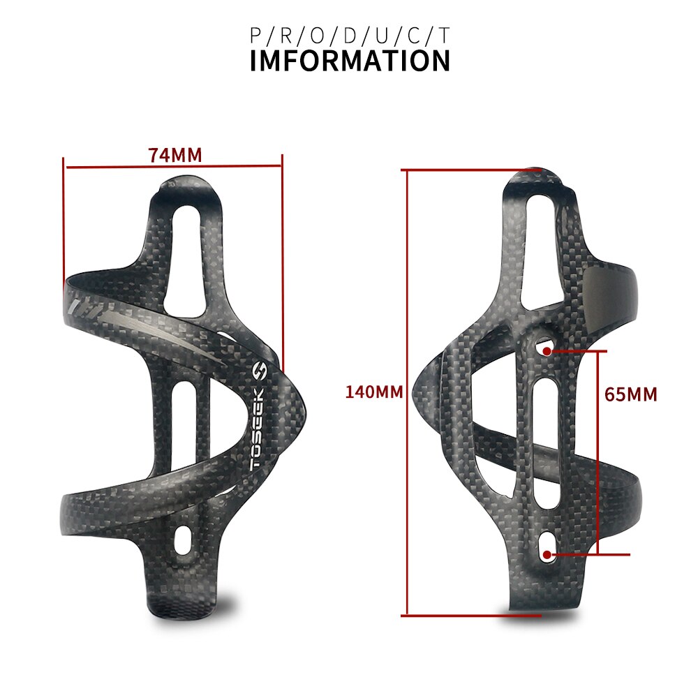 Road Bicycle Bottle Holder Carbon Bottle Cage 3K full Carbon Fiber MTB Mountain Bike Water Bottle Cages Super Light