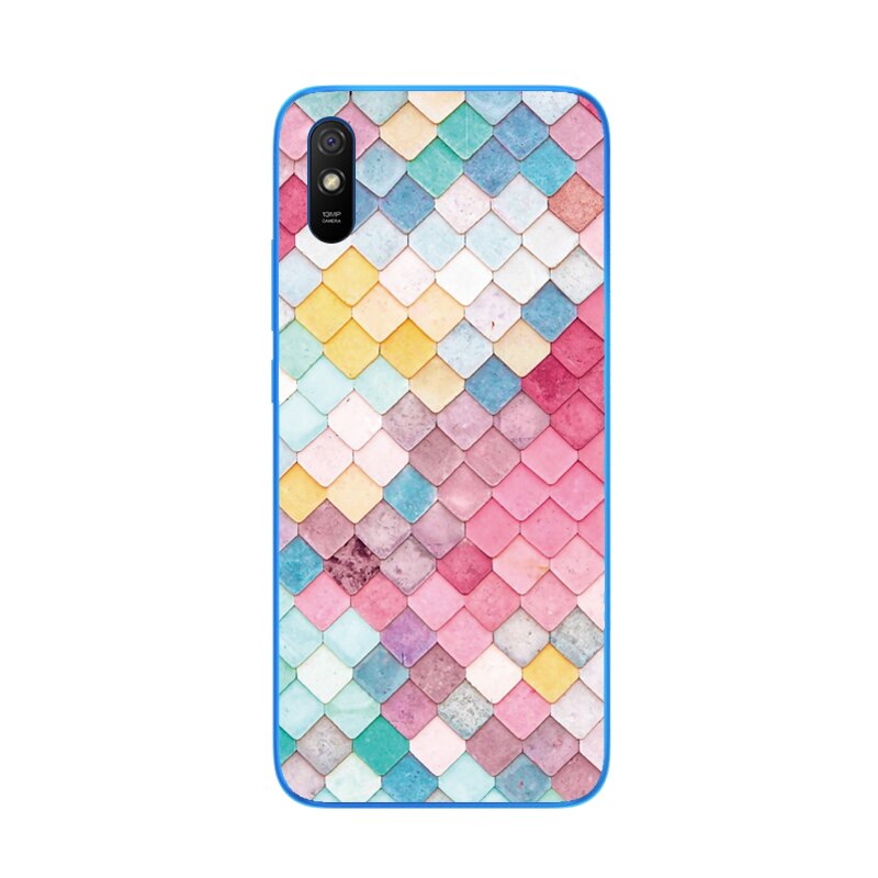 Per Xiaomi Redmi 9A Custodia Antiurto Molle del silicone Caso Della Copertura di TPU per Xiaomi Redmi 9A Redmi 9 UN 9A Coque casse del telefono Redmi9A Capa: 193