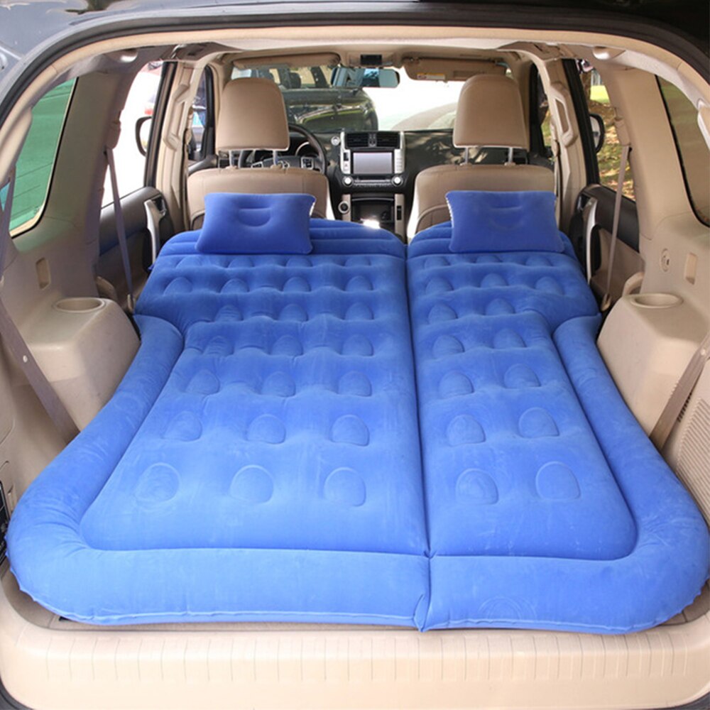 InCar Inflatable Bed Air Mattress Universal SUV Car Travel Sleeping Pad Outdoor Camping Mat Child Rear Exhaust Pad Car Rear Seat
