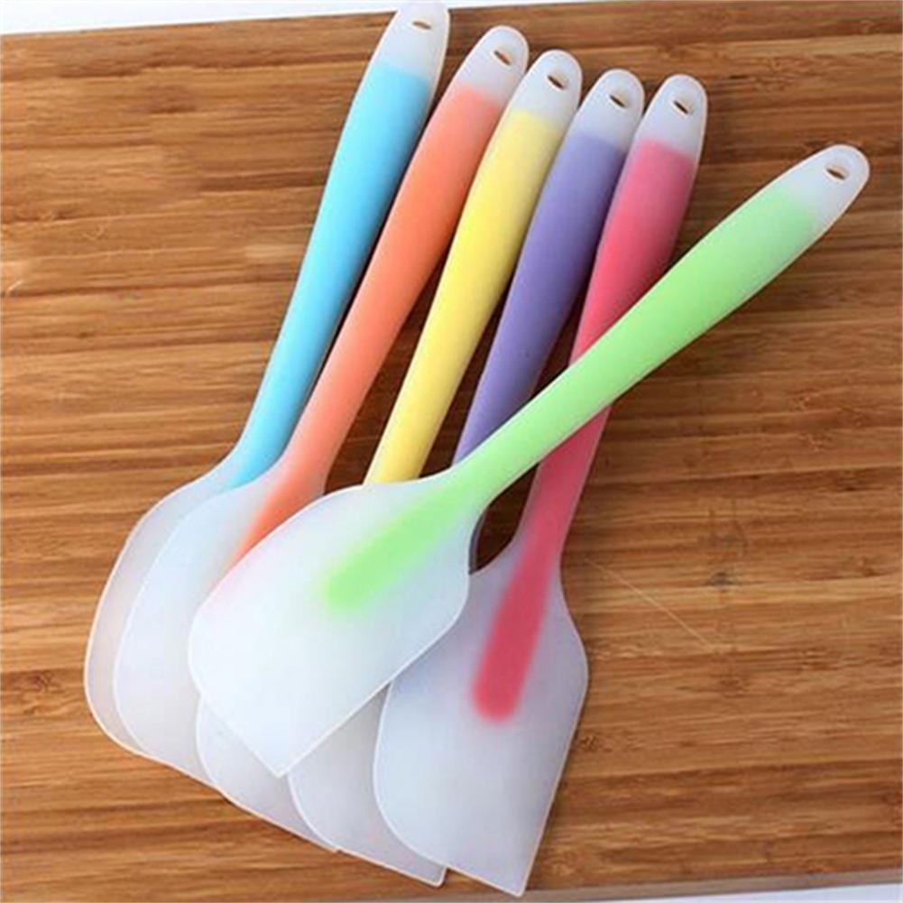 Safe Silicone Spatula Butter Scraper Cakes Decorating Kitchen Utensils Baking Tools Supplies Accessories Products