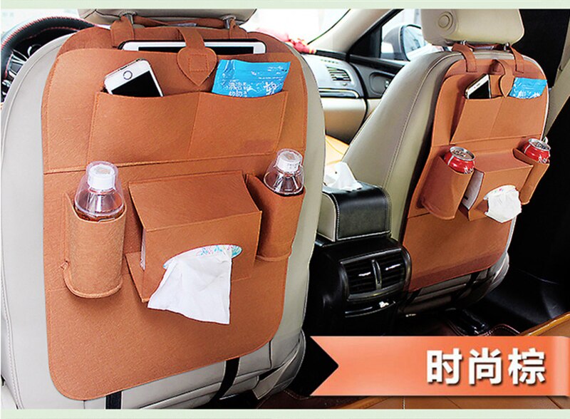 Car Organizer seat storage bag Hanging bags car seat back bag Car baby child safety seat car steat back bag Multifunction