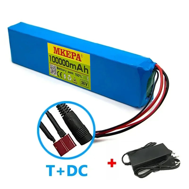 100+  km rækkevidde 36v litiumbatteripakker til elcykler og scootere・18650 celler・med bms, nemme lange ture