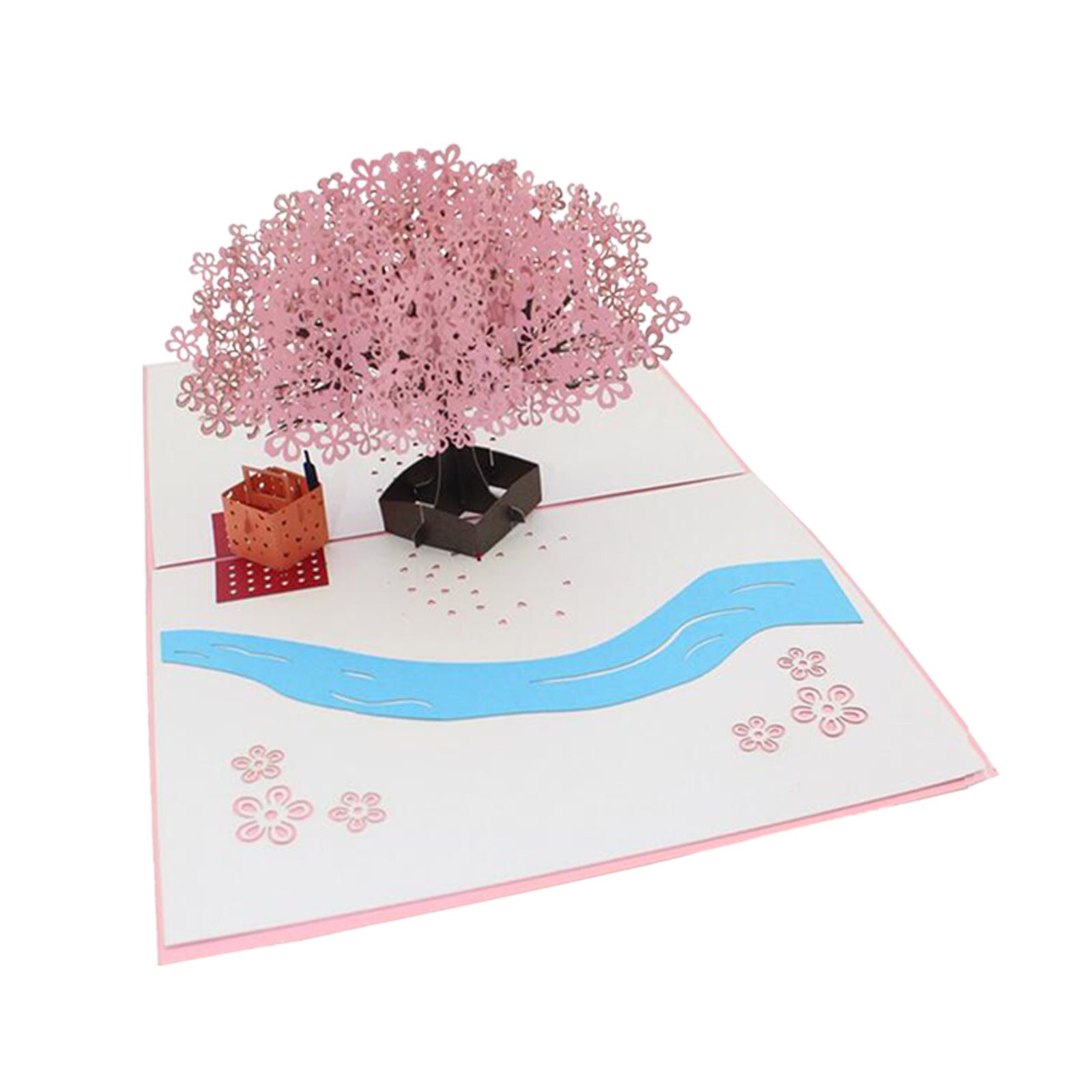 3D Valentine's Day Card Handmade Paper Greeting Card Blessing Card Wedding Aniversary Invitations Greeting Cards