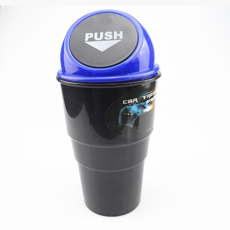 ZYBAISHUN Car Trash Bin For Volvo S40 S60 S80 XC60 XC90 V40 V60 C30 XC70 V70: Blue