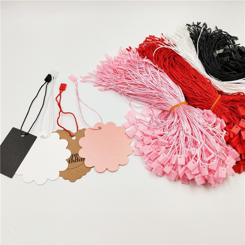 Accessoires de vêtement corde/ligne pour la maison | 200 pièces, accessoires décoratifs à boucle de laçage, bouton de pression suspendu, grain du fil