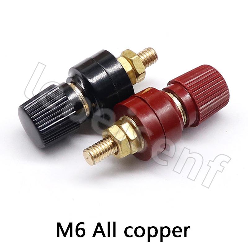 6mm Remote Battery Power Junction Connector Premium Post Terminal Kit Stud Accessory Universal Replacement Automotives