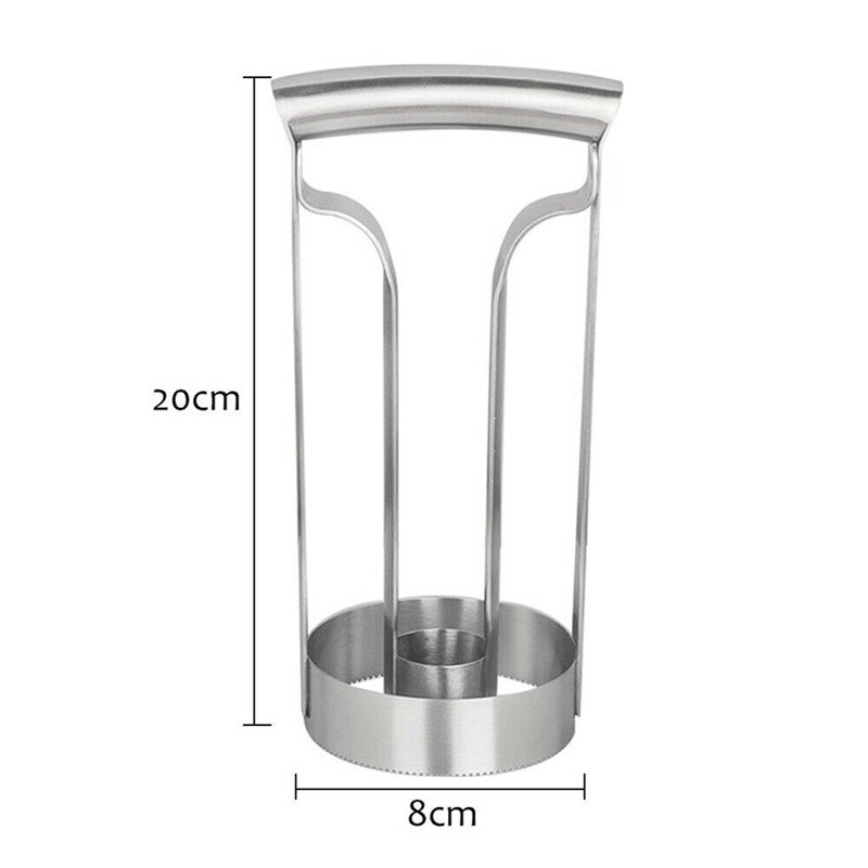 Praktische Edelstahl Ananas Corer Schneidemaschine Cutter Schäler Ring Keil sterben edelstahl Ananas corer leicht schälen