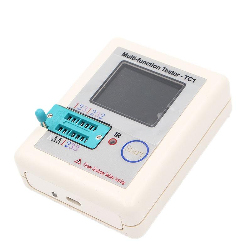 LCR-TC1 Transistor Tester TFT Diode Triode Capacitance Meter ESR NPN PNP MOSFET