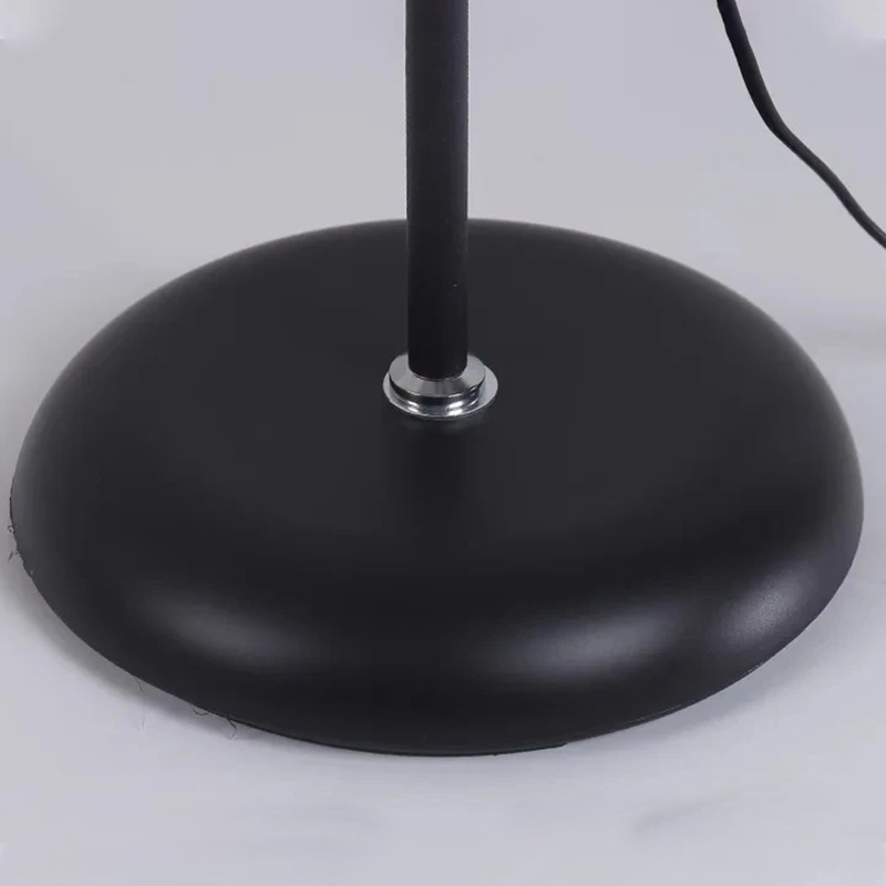 Gulvlampe med jernmaling,  e27 skruer, justerbar retning, tre farvetemperaturer, soveværelses-led-lys, 220v stk.
