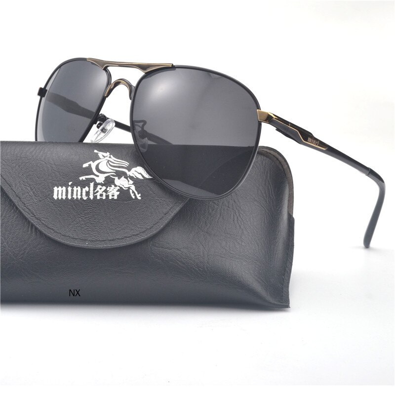Polarisierte Sonnenbrille Männer Polarisierte Uv400 Quadrat Sonnenbrille Jahrgang männer Pilot Angeln Sonnenbrille Neue NX