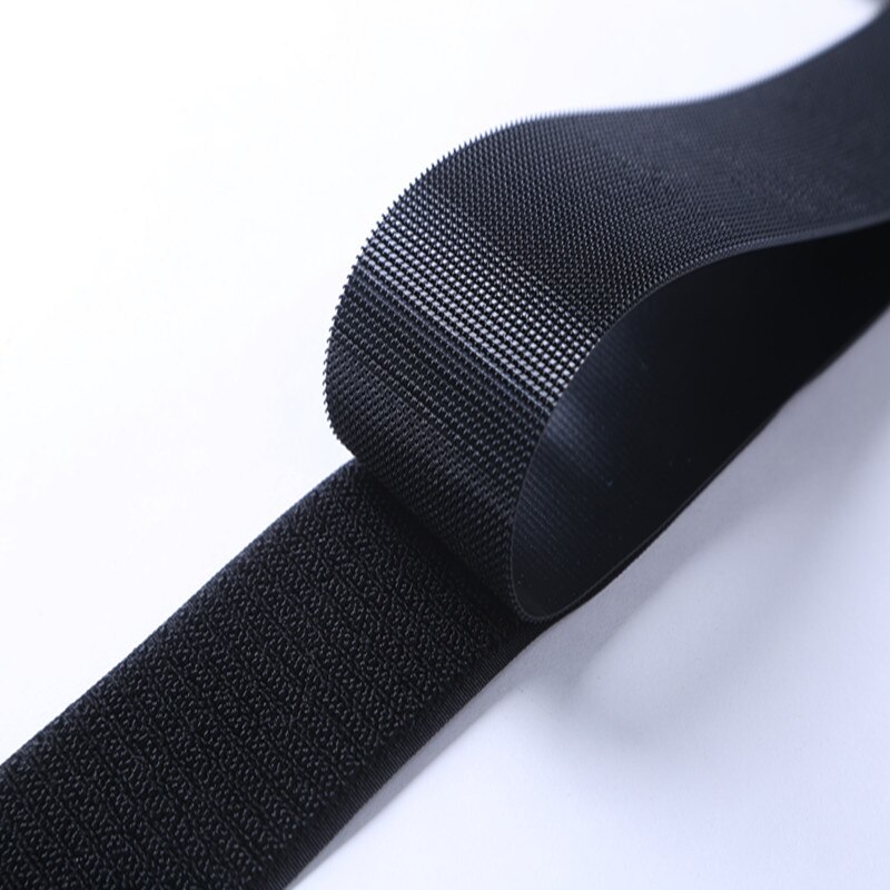 5 metros/16/20/25/30/50mm gancho con adhesivo fuerte lazo con cinta ajustable de adhesivo de nailon velcro adhesivo para costura DIY sin pegamento