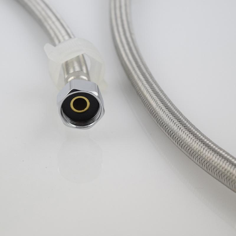 Bathroom Kitchen Single Cold Hose Stainless Steel Flexible Faucet Hoses Water Supply Taps Pipe Plumbing Hose 1/2 Tap Accessories