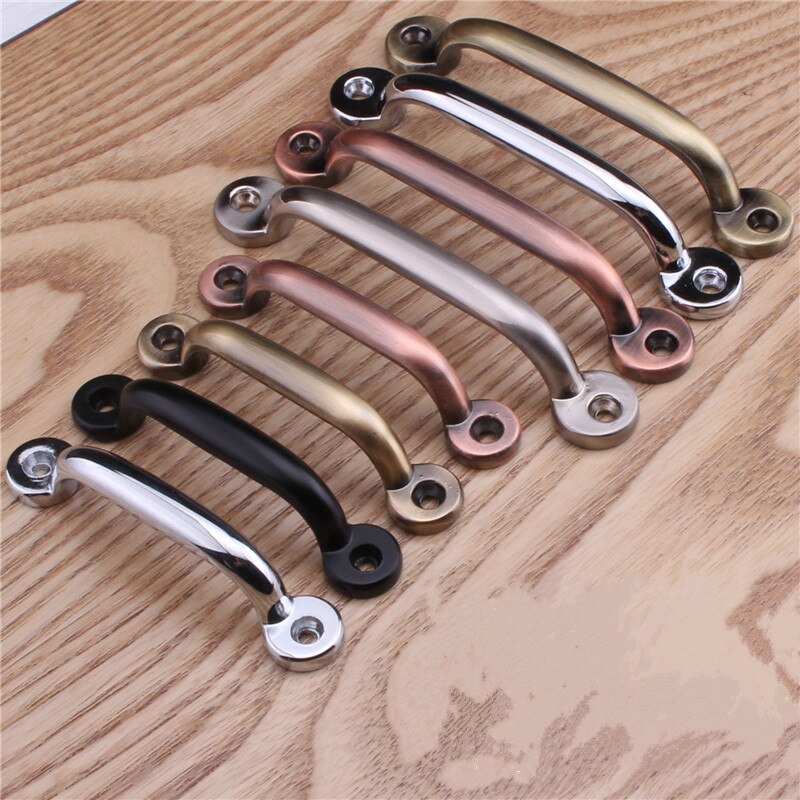 Modern kitchen door knobs and handles for wardrobe Cupboard Cabinet drawer pull Furniture Hardware Accessories