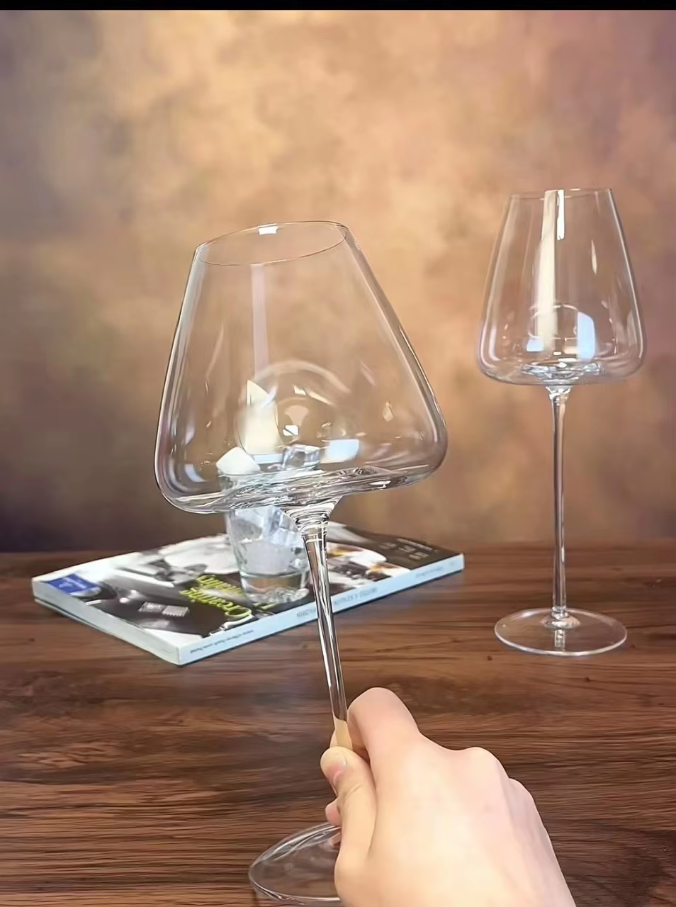 Copas de vino europeas grandes de 720ml, copas de vino tinto transparente Borgoña, copas de champán de uva de cristal de alto valor de alta capacidad