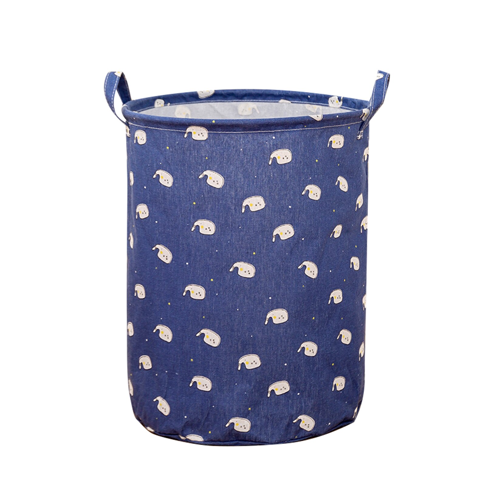Foldable Laundry Basket Canvas Large Laundry Hamper Dirty Clothes Storage Organizer Bucket Home Portable Storage Bag for Toys: 06