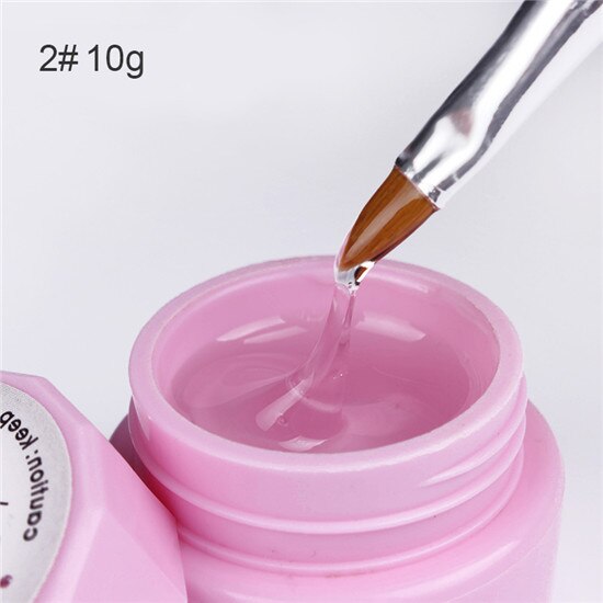 Geboren Pretty 1 Fles Clear Nail Decoratie Rhinestone Lijm Snel Droog Voor Uv Led Nail Art Tool Nail Art Tool: Pattern2