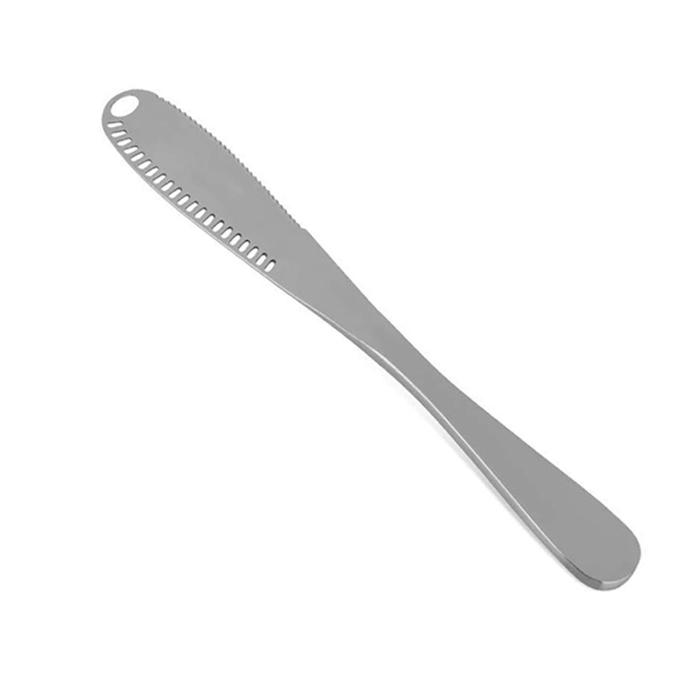 Butter Grating Cutter Butter Spreader Stainless Steel Grater Slicer Curler NDS: Matte silver