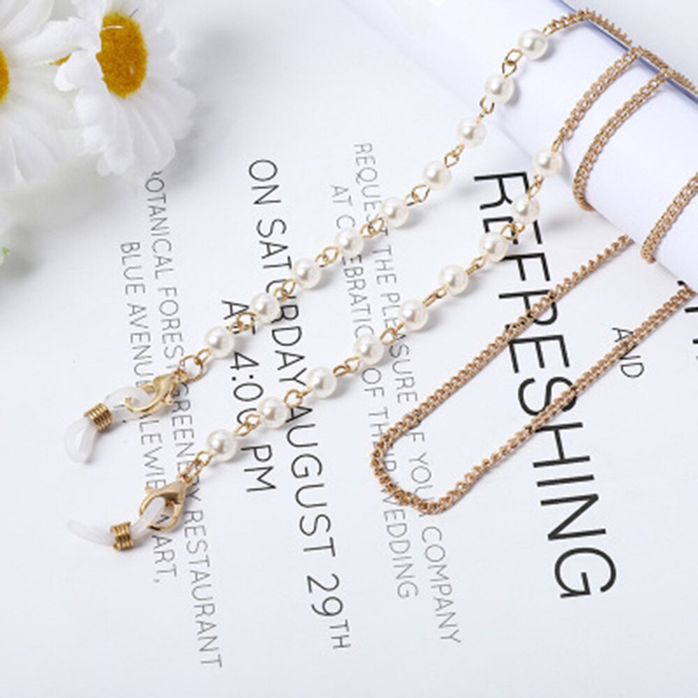 Nowe kryształbyć winnym kolorowe zroszony okulary łańcuchy dla kobiet maska smycz antypoślizgowe czytanie okulary pasek robić okularów przeciwsłonecznych przewód