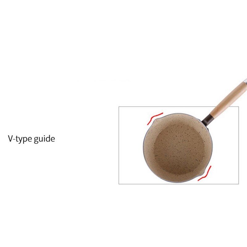 Kök kokgryta maifan sten non-stick laga nudlar mjölksoppa grytor snöpanna i japansk stil universal kokkärl 18c