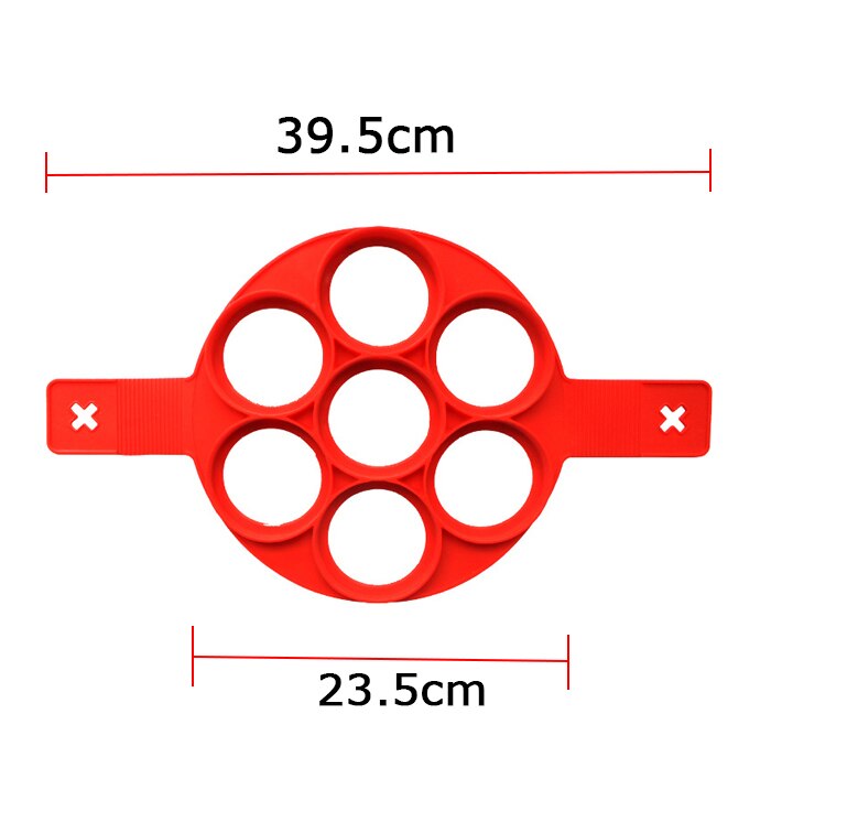 Pancake Maker Nonstick Cooking Tool Round Heart Pancake Maker Egg Cooker Pan Flip Eggs Mold Kitchen Baking Accessories