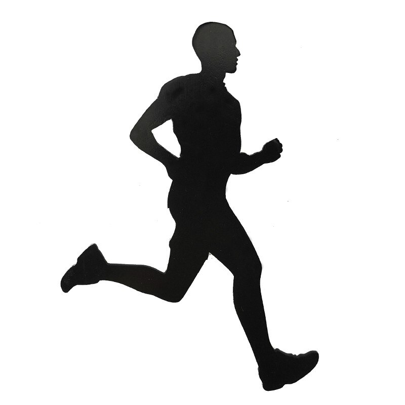 BORN TO RUN Running Black Sports Marathon Display Medal Hanger