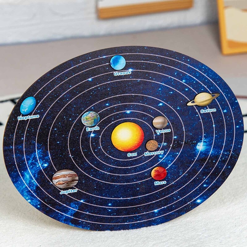 Puzzle Science Planet Wooden Puzzle Brain Training... – Grandado