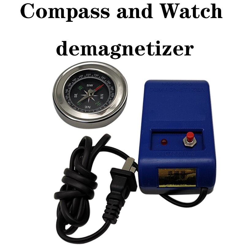 Horloge Demagnetizer, Magnetizer Demagnetizer Tool, Duim Kompas, Kompas Oriëntatieloop, Defamator, Circulaire Kompas: Default Title