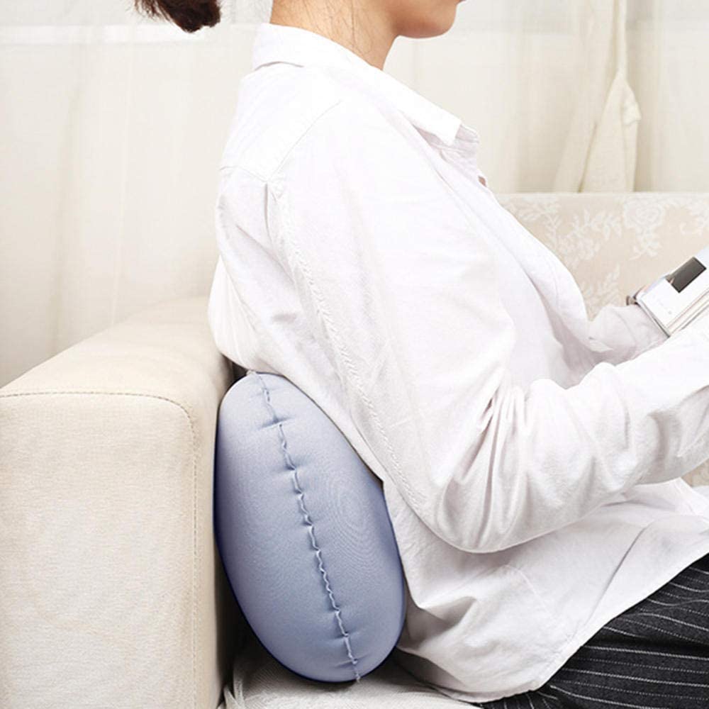 Air Pillow Office Pillow with Press U Inflatable Pillow Head Rest Air Neck Cushion