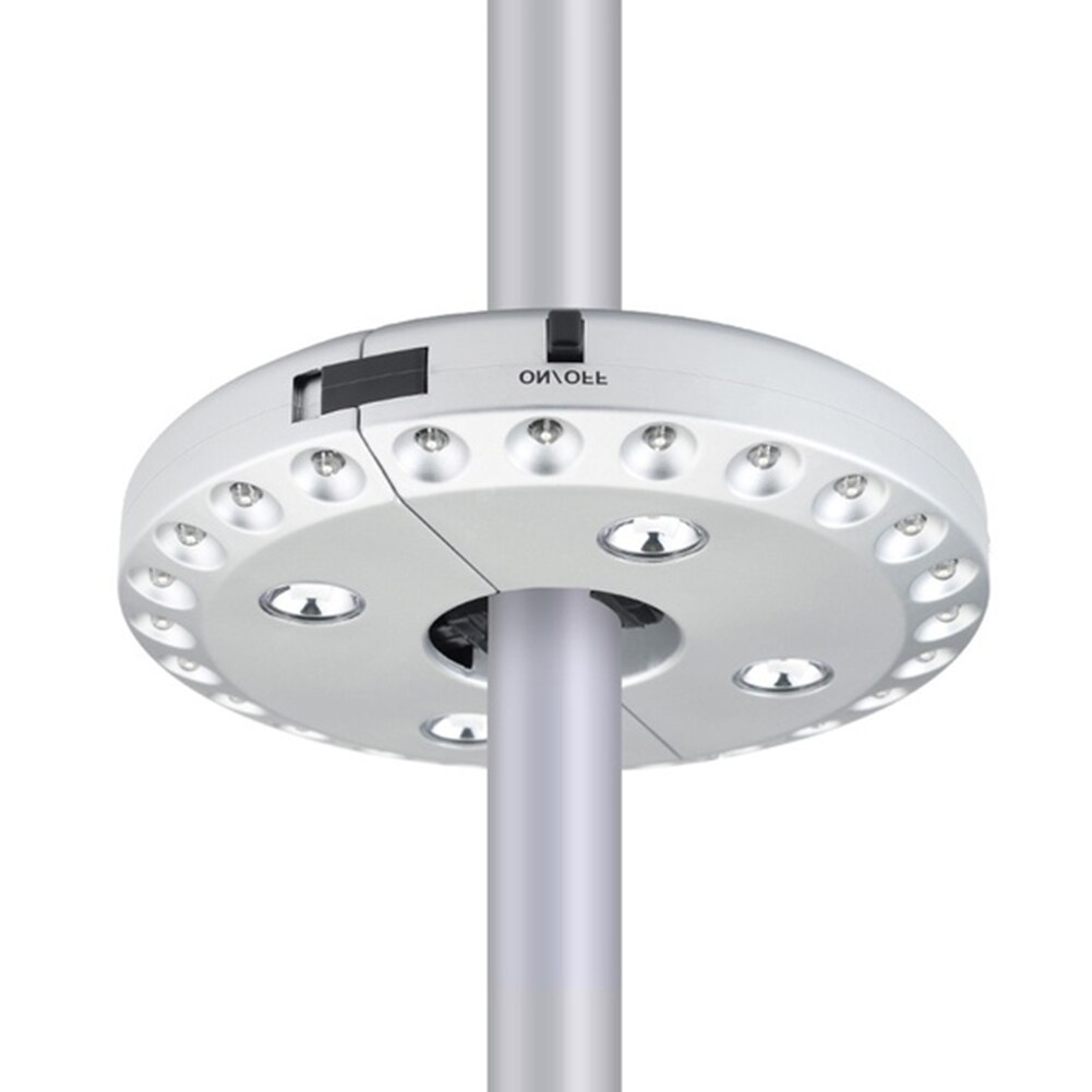 4.5v 0.5w 100 lum 28 leds uteplass paraply lys poltelt telt leir lys plenlampe vanntett hage utendørs belysning