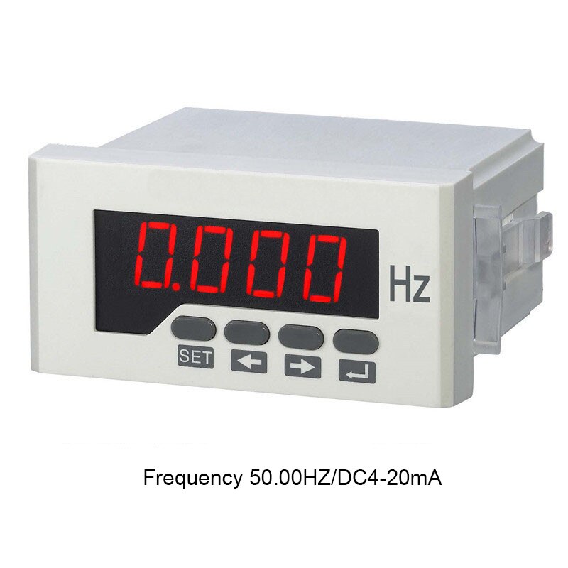 Tachometer Digital Anzeige 0-10V Wandler 4-20MA eingang Anzeige frequenz Hz Motor- tachometer tachometer DP3: 50HZ 0-20mA