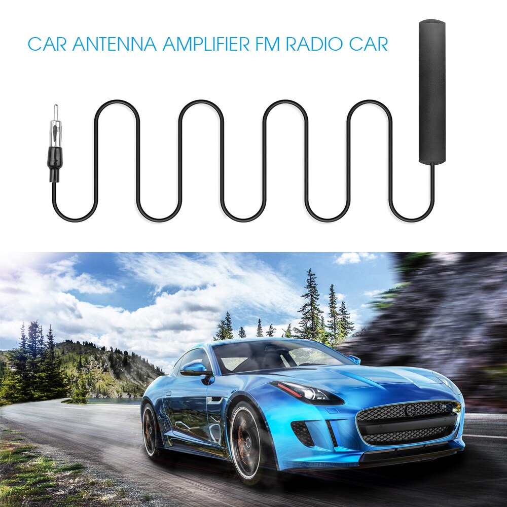 Antena Universal de Radio FM para coche, dispositivo de mejora de señal para barco, vehículo marino, 5M, 85-112Mhz