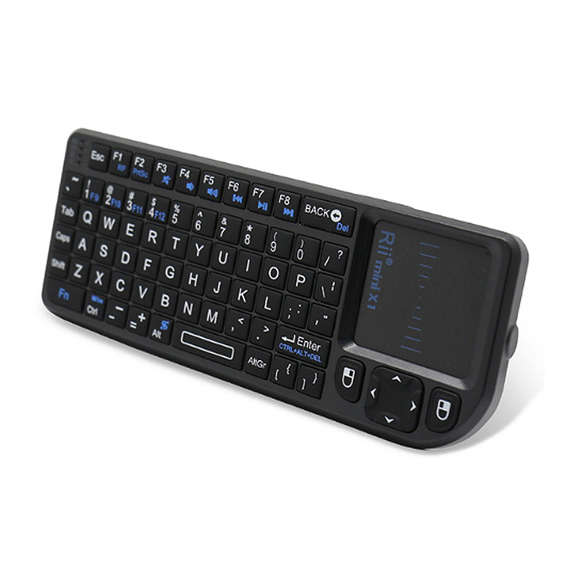 Rii Mini X1 Drahtlose Tastatur Maus für Touchpad Notizbuch Clever TV HTPC Android