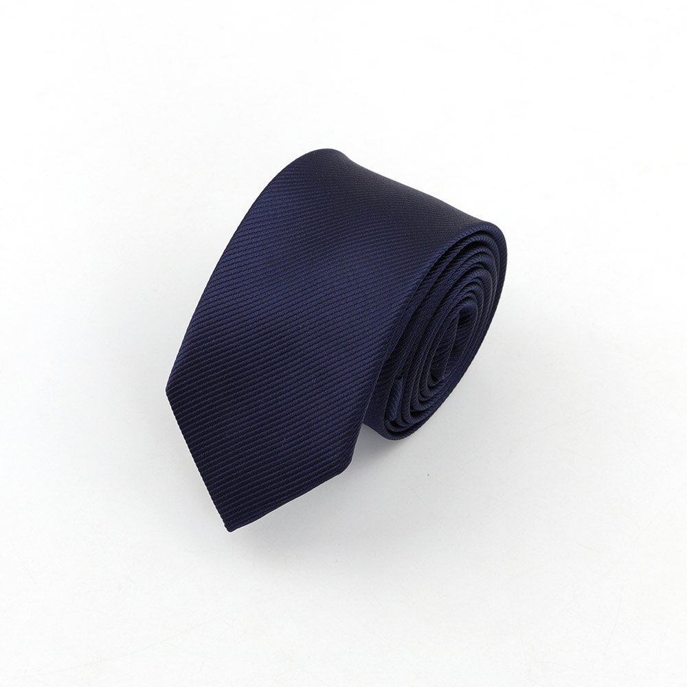 Men Solid Classic Ties Formal Striped Business 6cm Slim Necktie for Wedding Tie Skinny Groom Cravat: 5