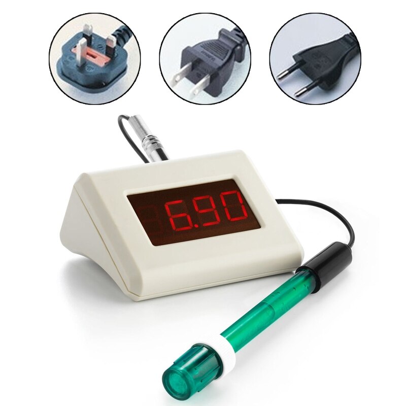 Portable PH Tester Acidity Meter Multipurpose Digital Water Detector Measure Negative Redox Oxidation Reduction