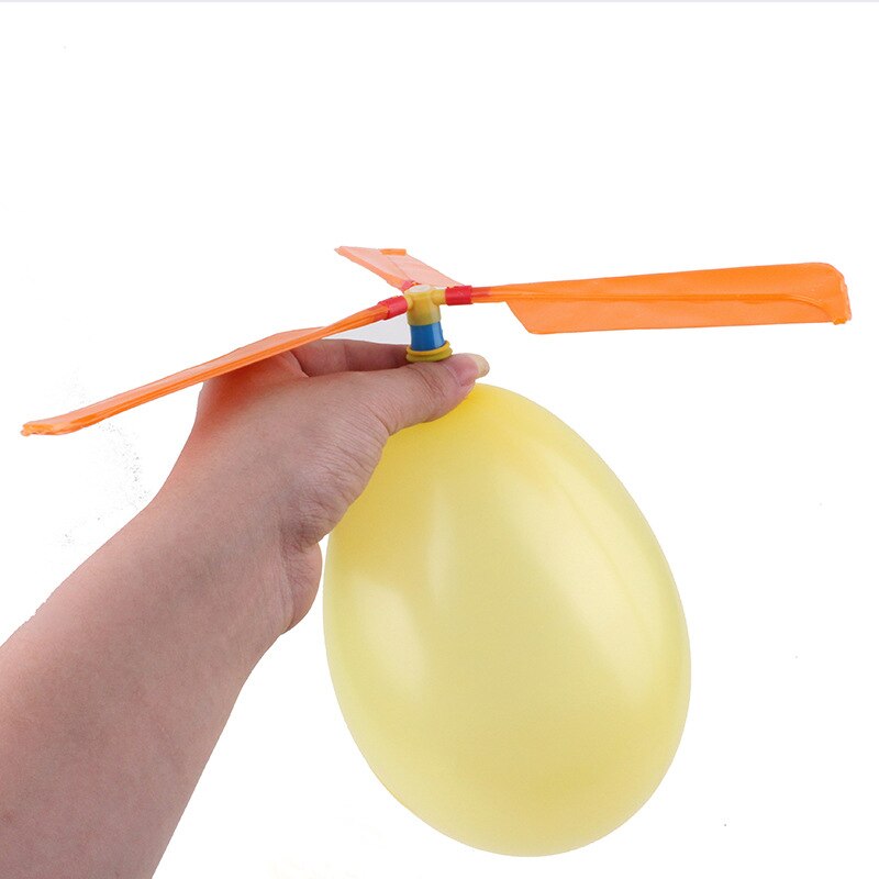 1pc Fun physique expérience fait maison ballon hélicoptère bricolage matériel maison école Kit éducatif enfant