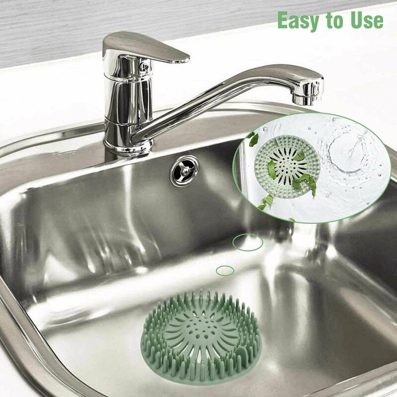 Aanrecht Rioolbuis Filter Afvoer Haar Catcher Bad Stopper Zeef Douche Cover Haar Catcher Badkamer Universele Floor Filter