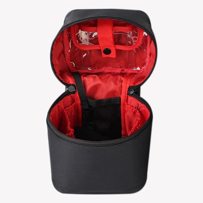 Lynlås mand kvinder makeup taske nylon kosmetik taske skønhed etui make up organizer toilettaske sæt opbevaring rejse vask pose