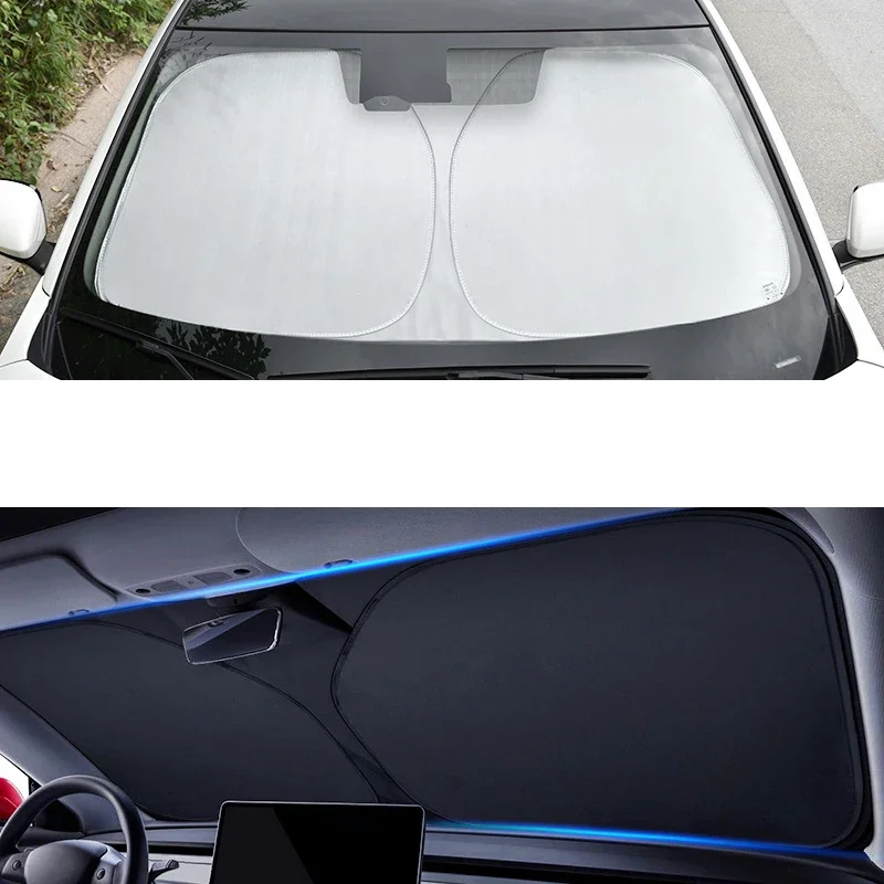 Auto Windscherm Zonnescherm Covers Voor Voorruit Zonnebrandcrème Uv Beschermer Parasol Voor Auto Zomer Zonnescherm Accessoires