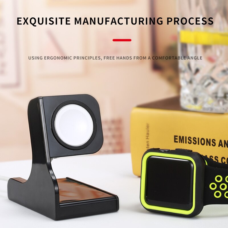 Wireless Smart Watch Charger plastic Bracket For Apple Smart Watch Wireless Watch Charger Base For Apple-Watch Series 6/5/4/3/2