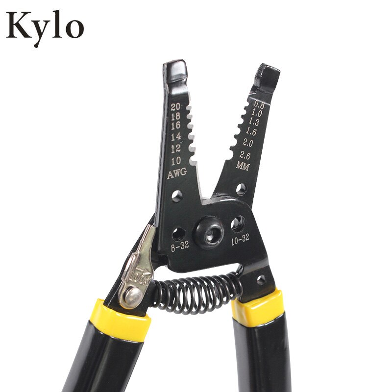 Terminals insulated with electricity Crimper Cable Crimping Tool Kit Plier wire terminal Screwdriver with Carry Bag Set 5 Jaw
