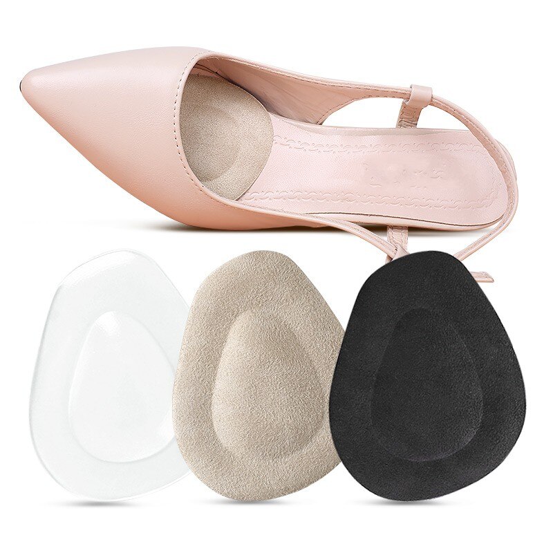 Plantillas de Gel de silicona antideslizantes para mujer, zapatos de tacón alto, sandalias, plantilla para aliviar el dolor en el antepié, talla media