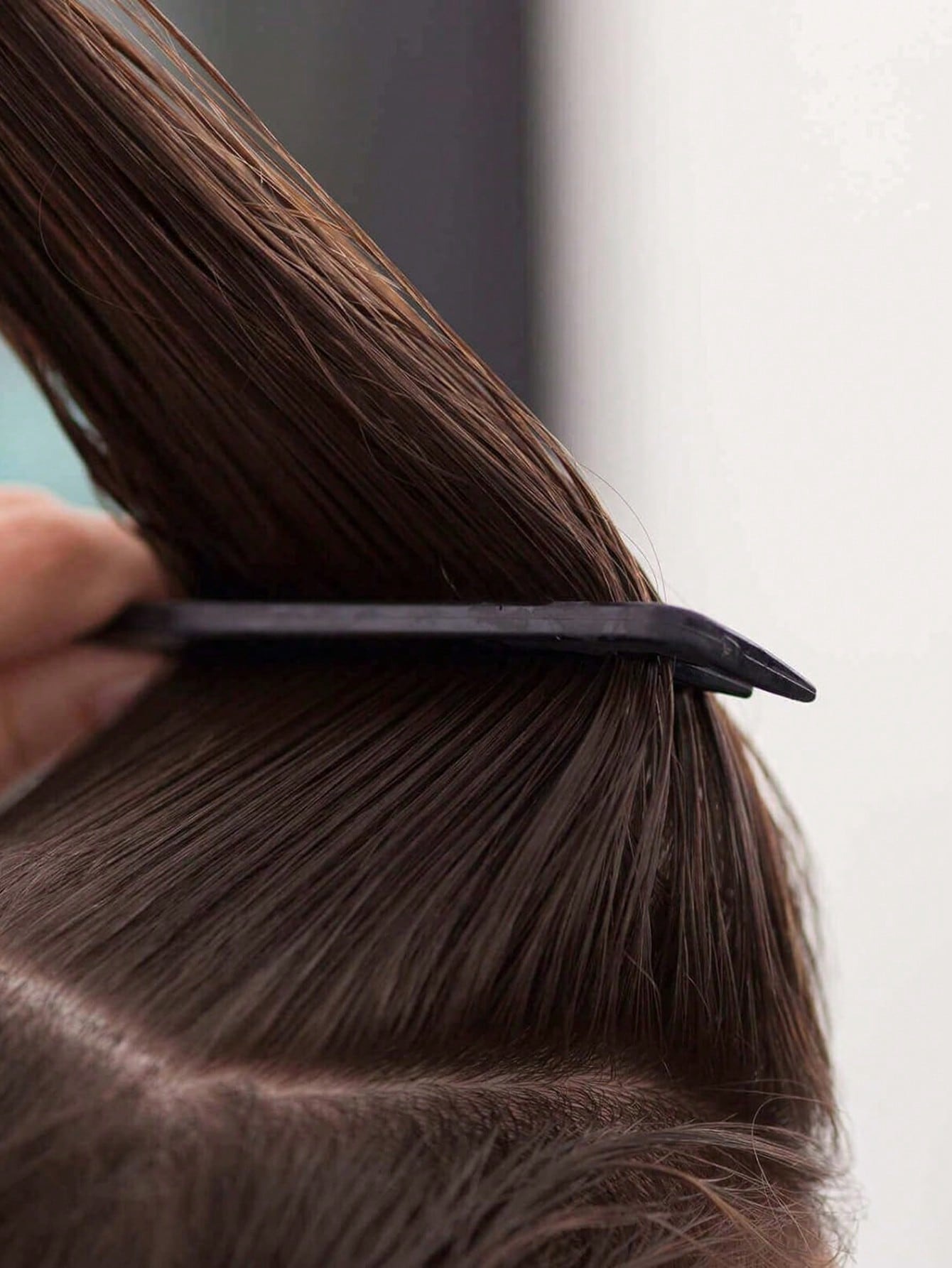 stainless steel pointed tail hair hair comb hair brush salon hair styling tool hair comb Special for real hair wigs