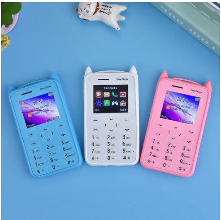 A5 Candy Bar Mini Card Bluetooth Dialing Muziek MP3 Student Mobiele Unicom Mobiele Telefoon Mobiele Telefoon Met 1.77 Inch Bluetooth muziek